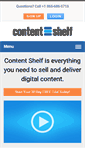 Mobile Screenshot of contentshelf.com